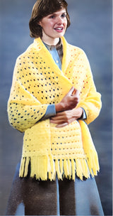 Modèle d'étole au crochet