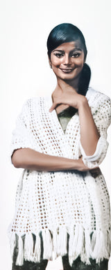 Modèle d'étole au crochet