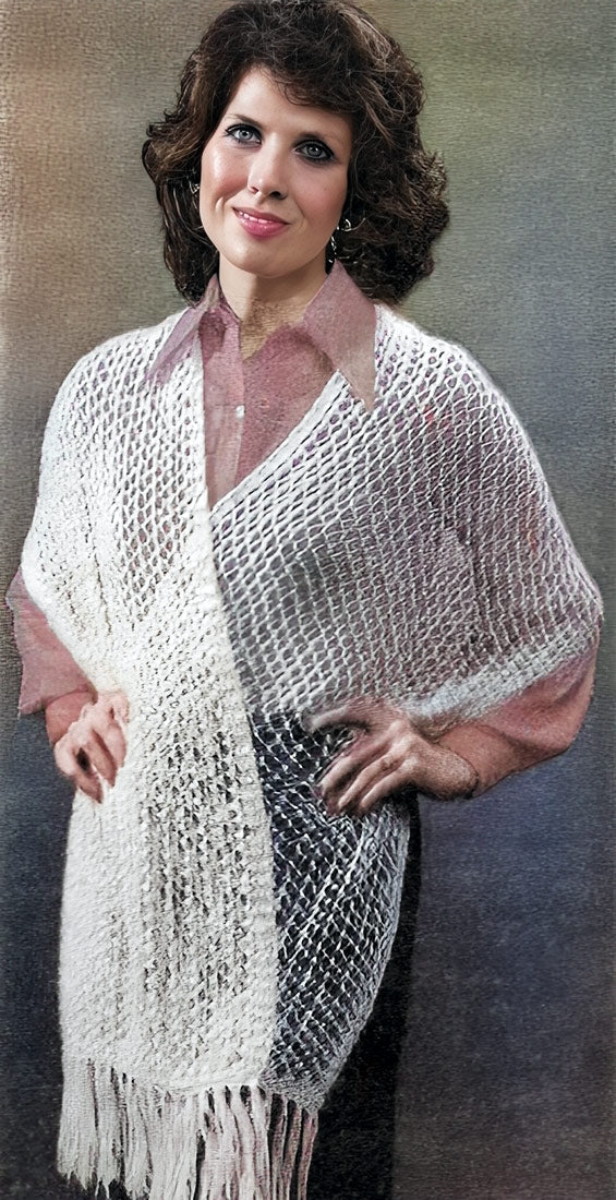 Knitted Stole Pattern