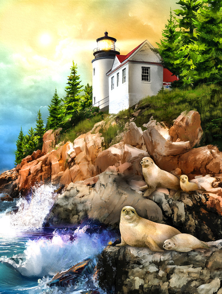 Bass Harbor Lighthouse Jigsaw Puzzle