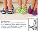 Bed Slippers Pattern