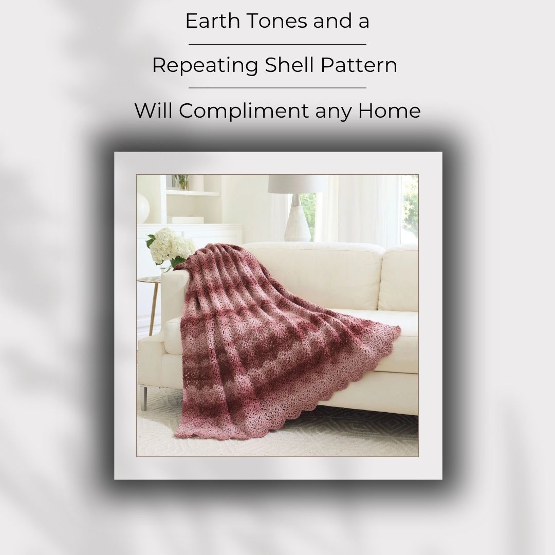 Waves of Lace Afghan