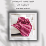 Chromatic Textures Blanket
