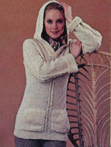Ladies Hooded Pullover Pattern