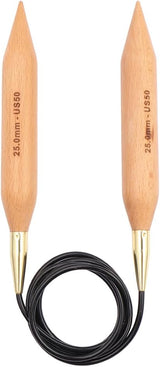 Jumbo 48" (122 cm) Cicrular Needles_25mm