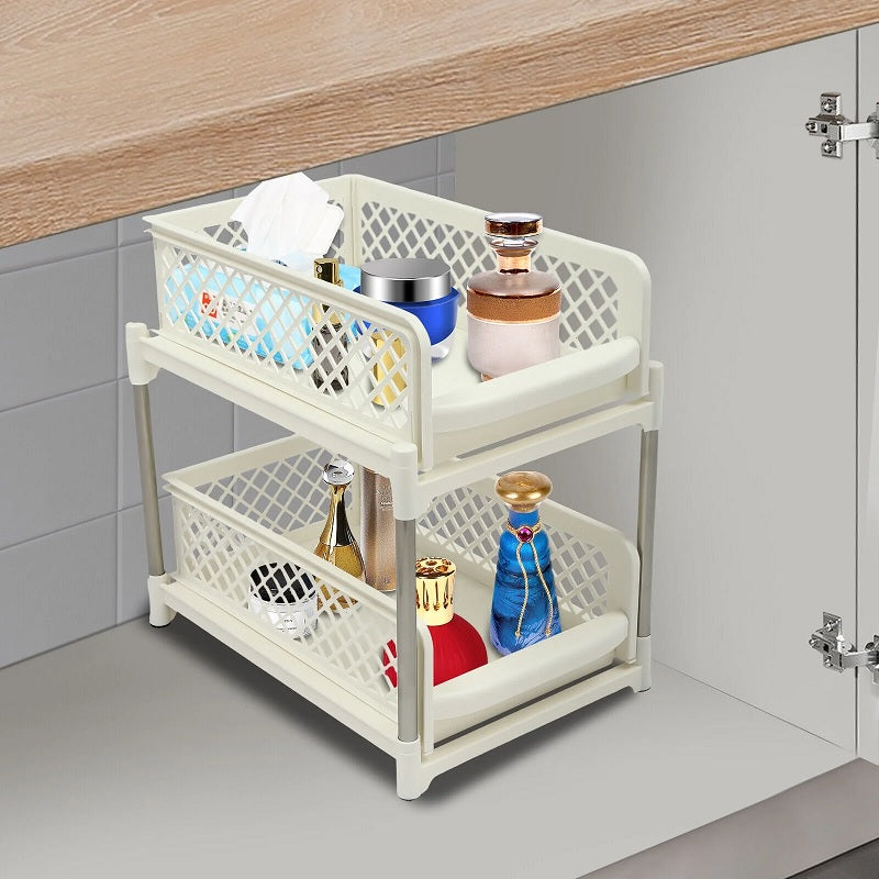 Tiroirs à panier à 2 niveaux*