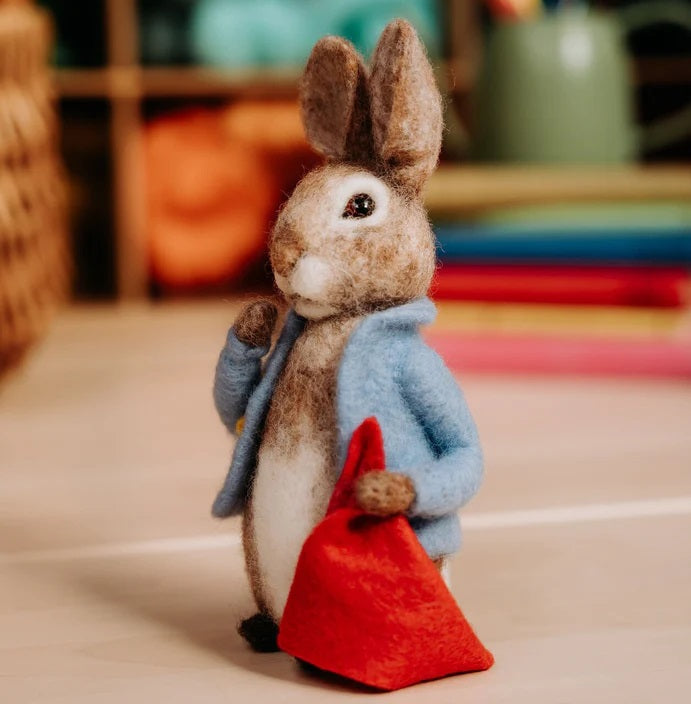 Peter Rabbit & His Pocket Handkerchief Needle Felting Kit