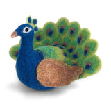 Fabulous Peacock Needle Felting Kit