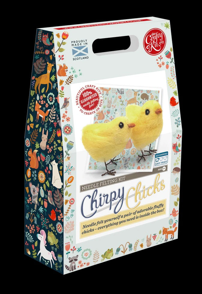 Chirpy Chicks Needle Felting Kit