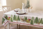 Santa's Sleigh Tablecloths