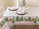 Santa's Sleigh Tablecloths