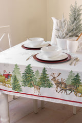 Santa's Sleigh Tablecloths