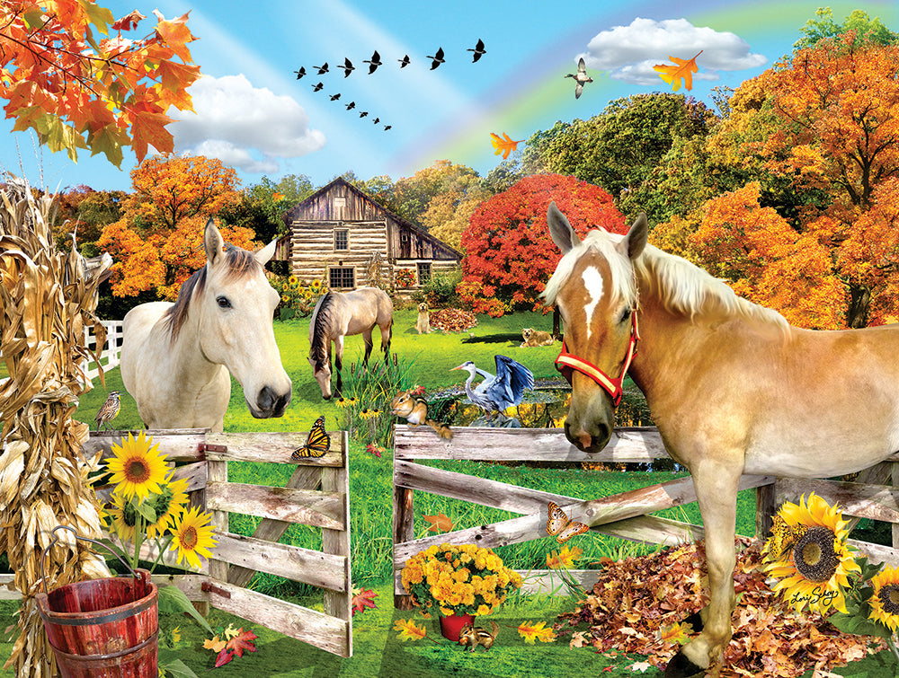 Out in the Pasture Jigsaw Puzzle