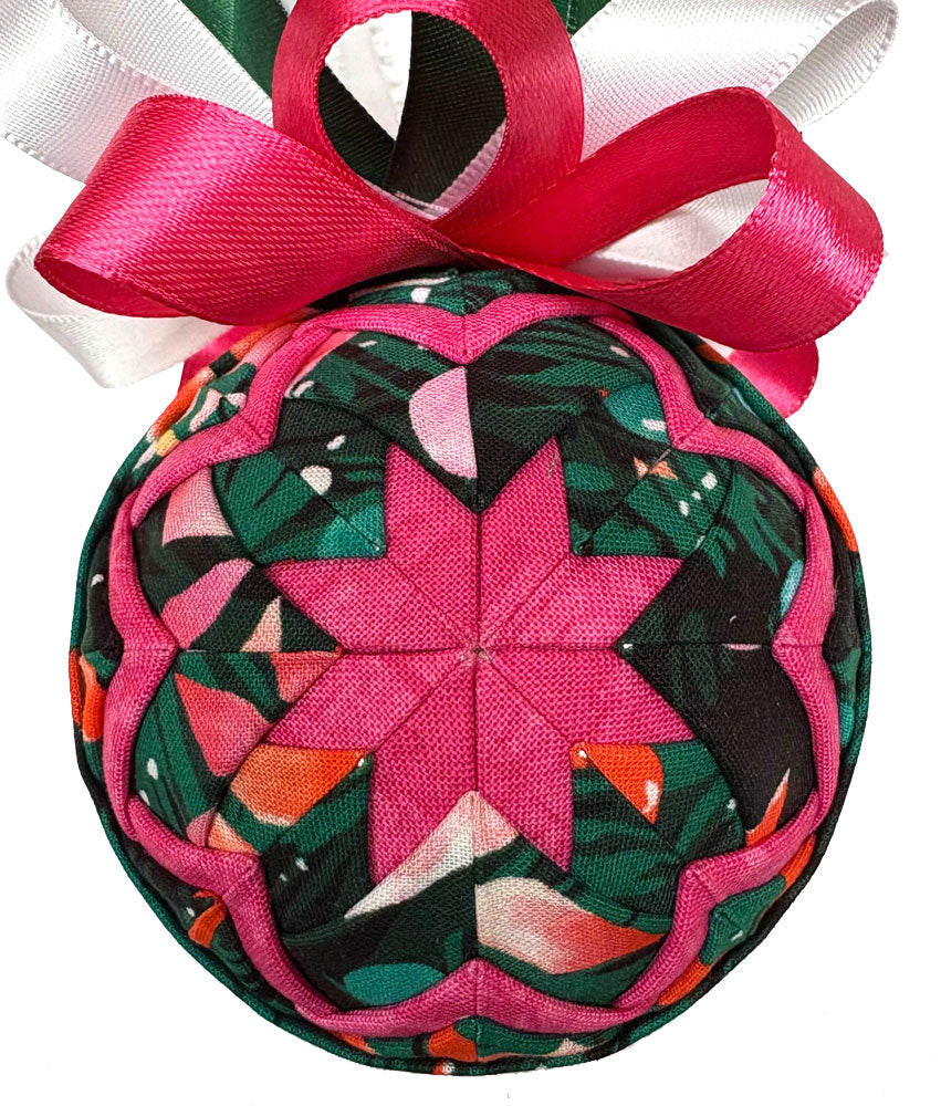 Merry & Bright Quilted Ornament