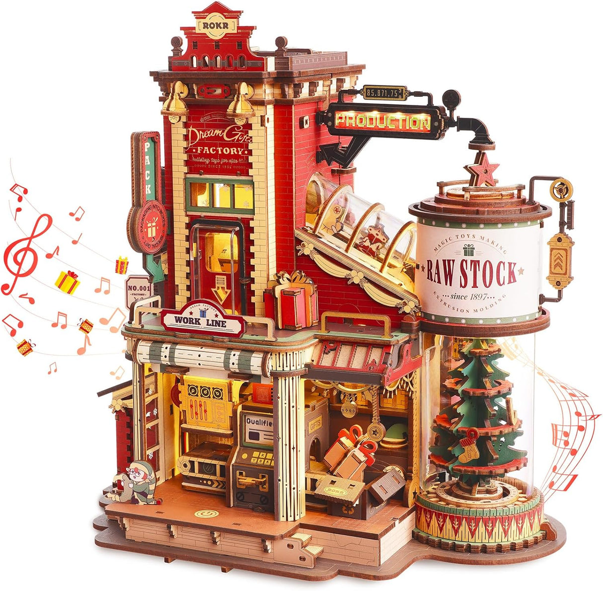 Dream Gift Factory Wood Model Kit