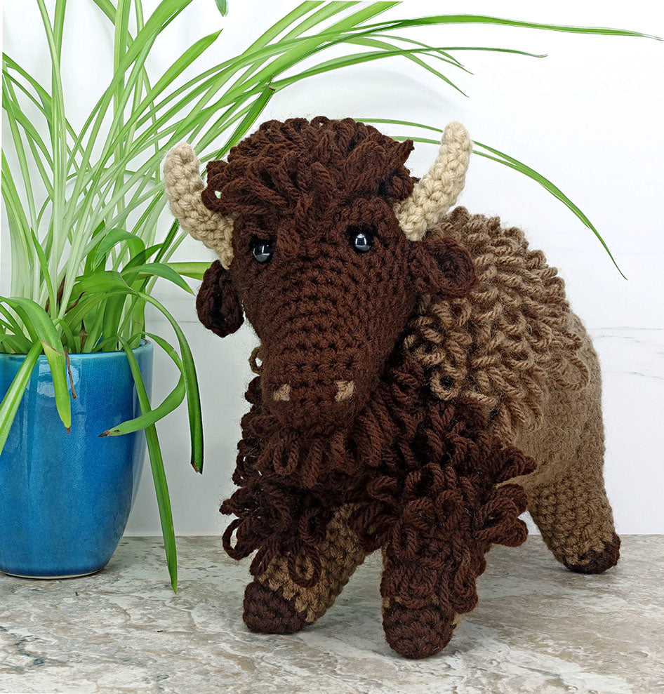 Bison Amigurumi Kit