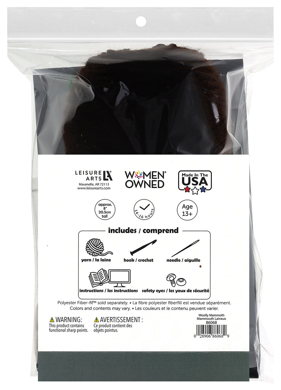 Wooly Mammoth Amigurumi Kit