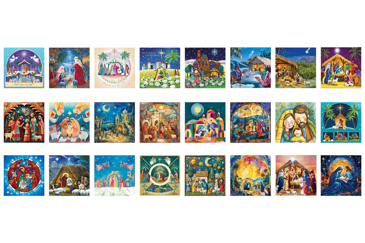 Nativity Advent Calendar Jigsaw Puzzle