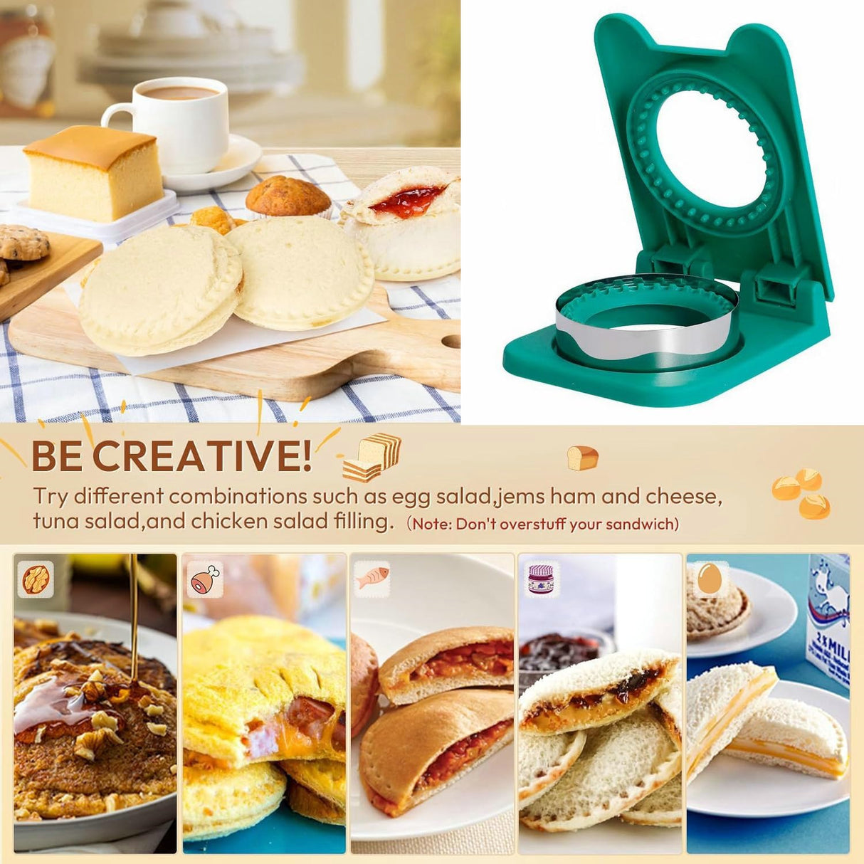Sandwich Cutter & Sealer