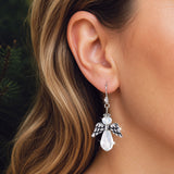 Crystal Angels Earring Set