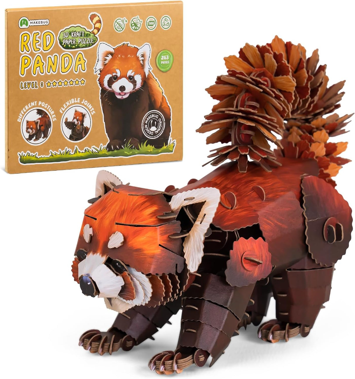 Red Panda 3D Puzzle