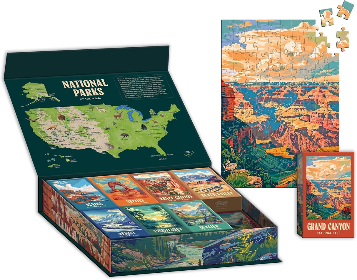 National Parks Jigsaw Puzzles Box Set