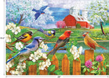 4 in 1 Songbirds Jigsaw Puzzle Collection