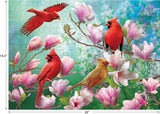 4 in 1 Songbirds Jigsaw Puzzle Collection