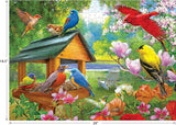 4 in 1 Songbirds Jigsaw Puzzle Collection