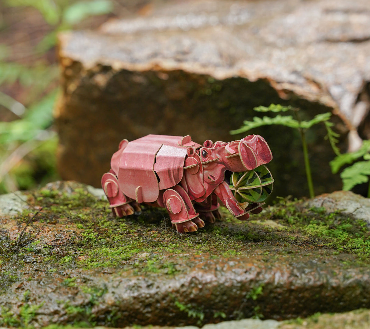 Hippo Voices of Nature Wood Model Kit