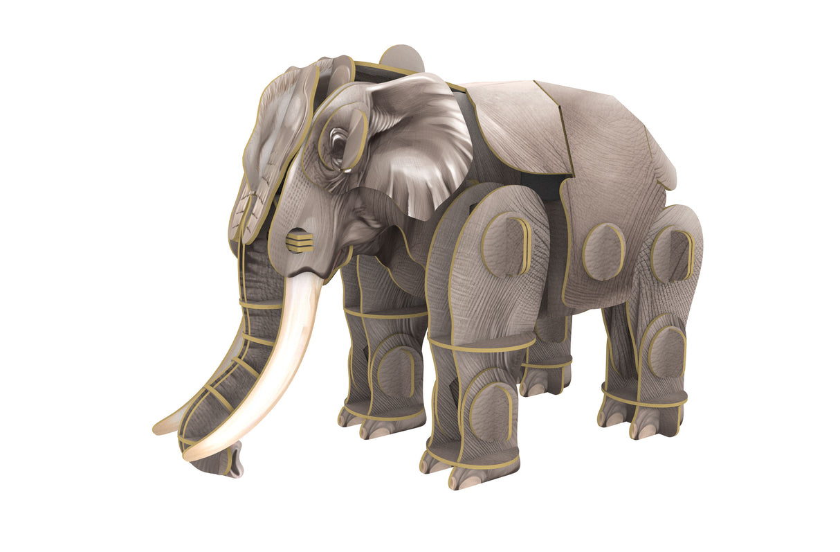 Asian Elephant Voices of Nature Wood Model Kit