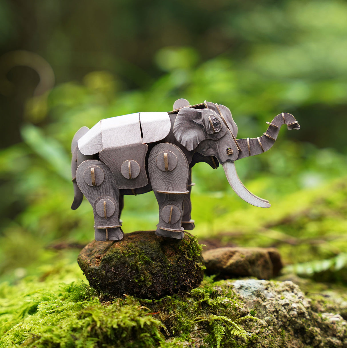 Asian Elephant Voices of Nature Wood Model Kit
