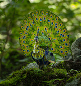 Peacock Voices of Nature Wood Model Kit