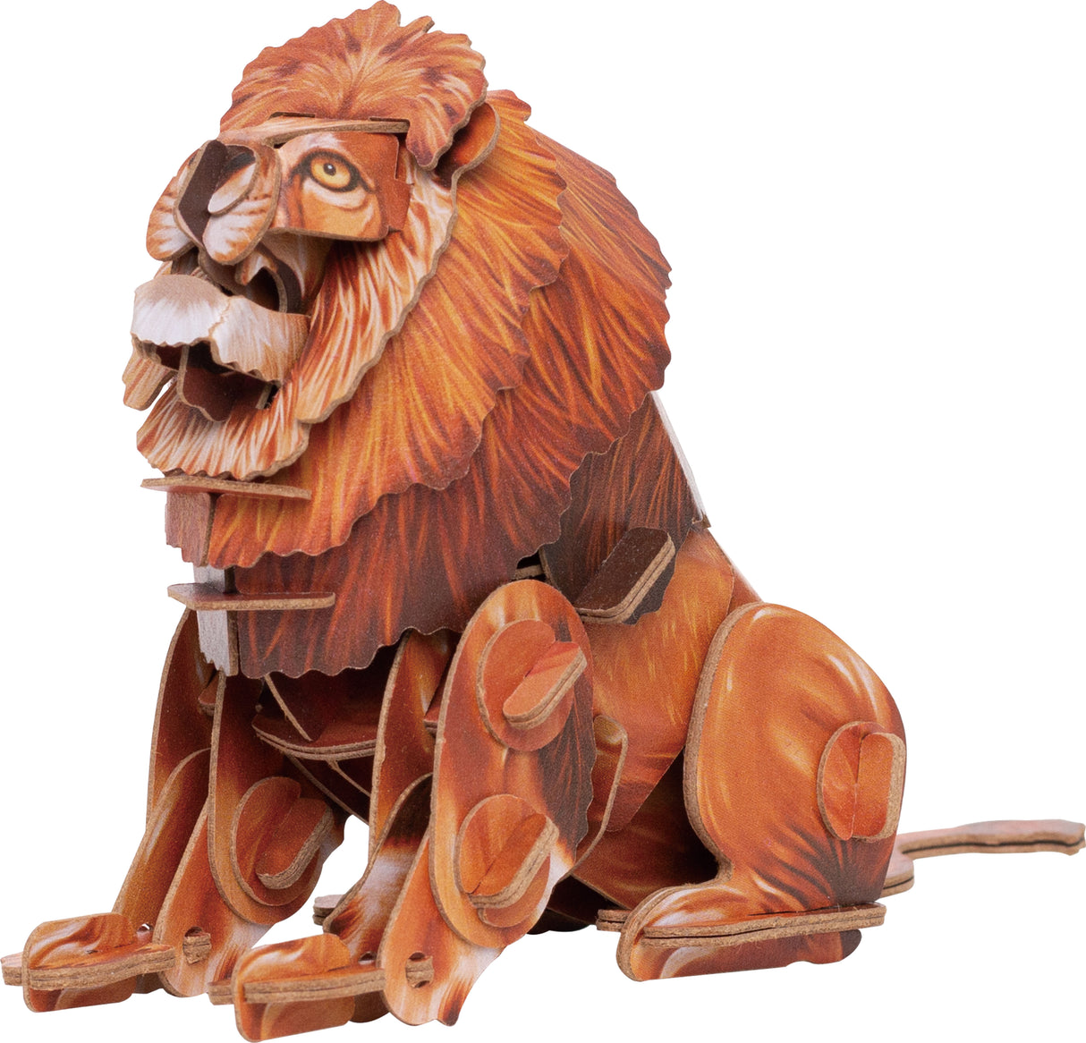 Lion Voices of Nature Wood Model Kit