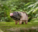 Pig Voices of Nature Wood Model Kit