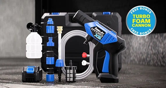 Turbo Jet HydroX5® Cordless Pressure Washer – Mary Maxim Ltd