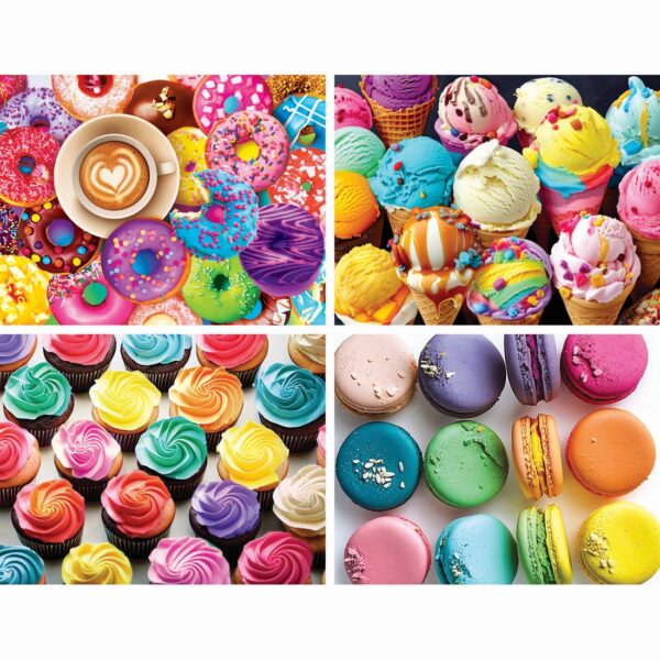 4 in 1 Foodie Jigsaw Puzzle Collection
