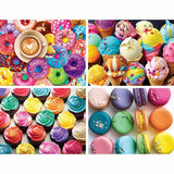 4 in 1 Foodie Jigsaw Puzzle Collection