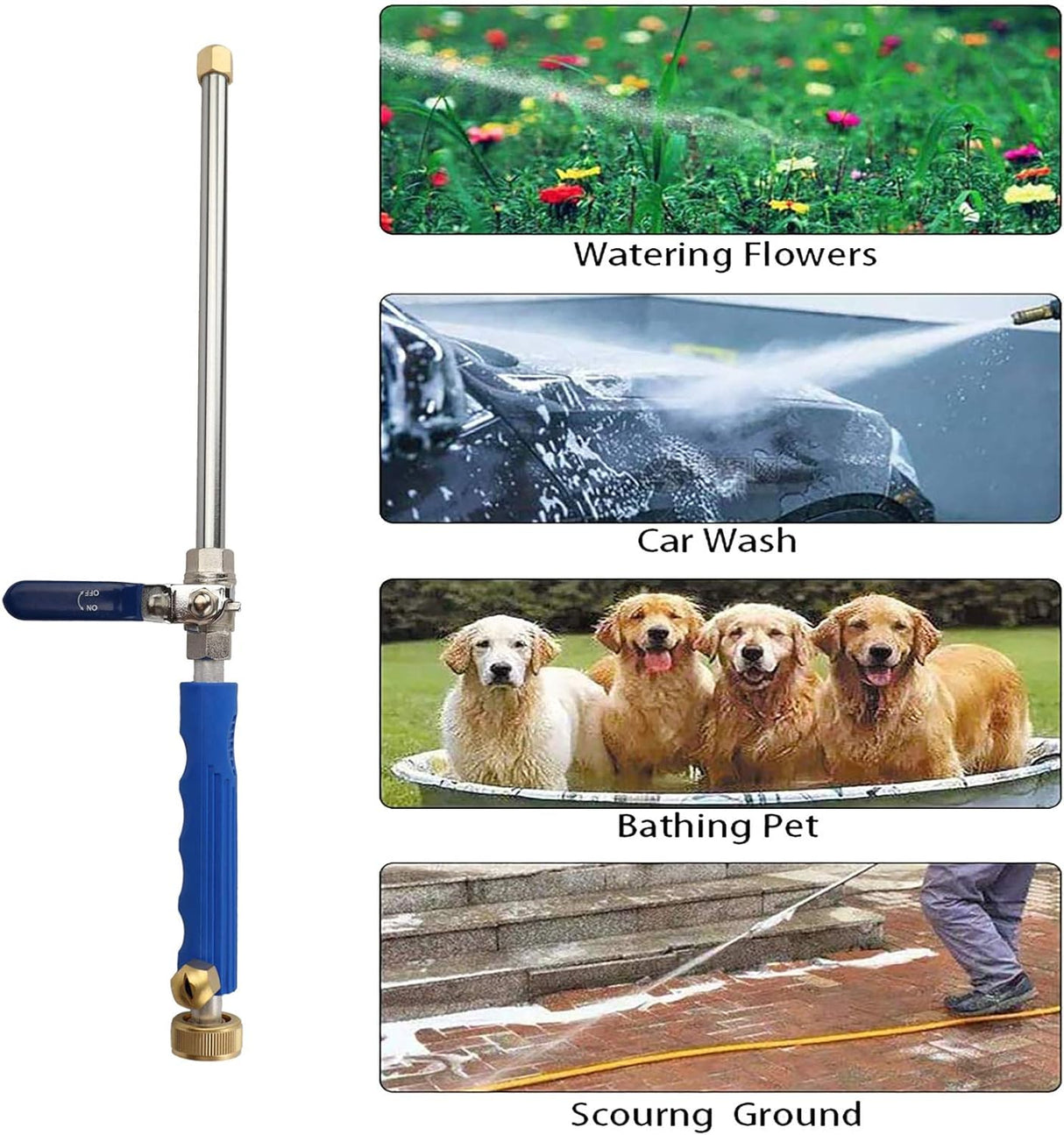 Power Washer Hose Attachment