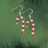Candy Canes Earring Set