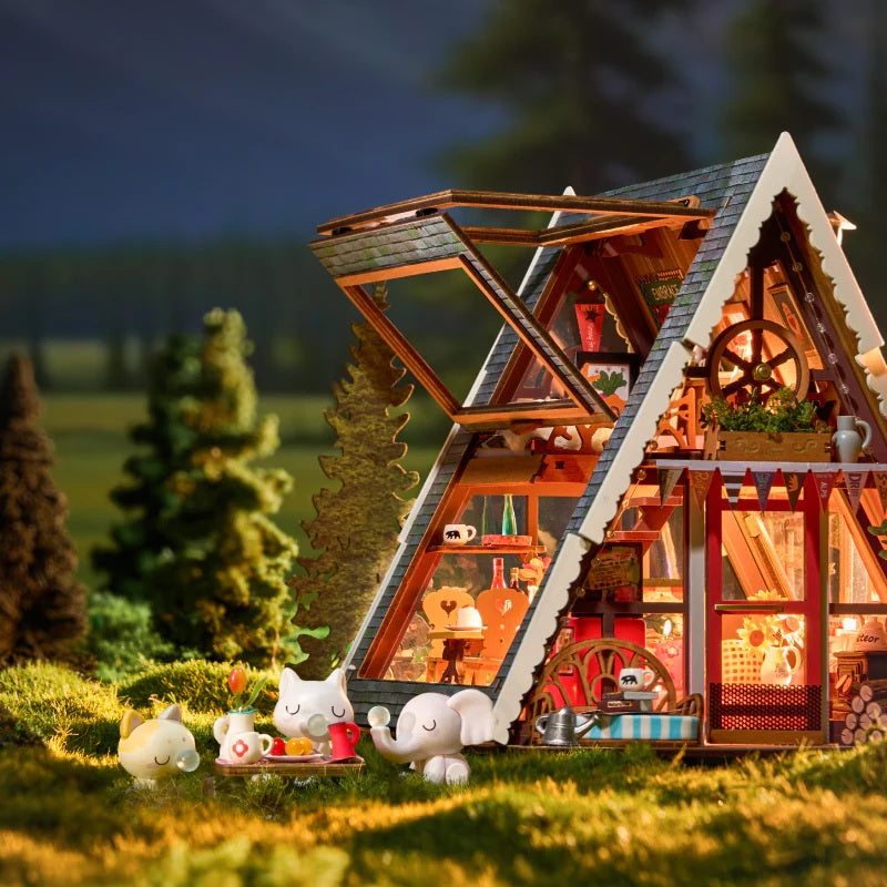 A-Frame Wood Model Kit