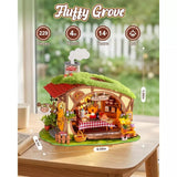 Fluffy Grove Wood Model Kit