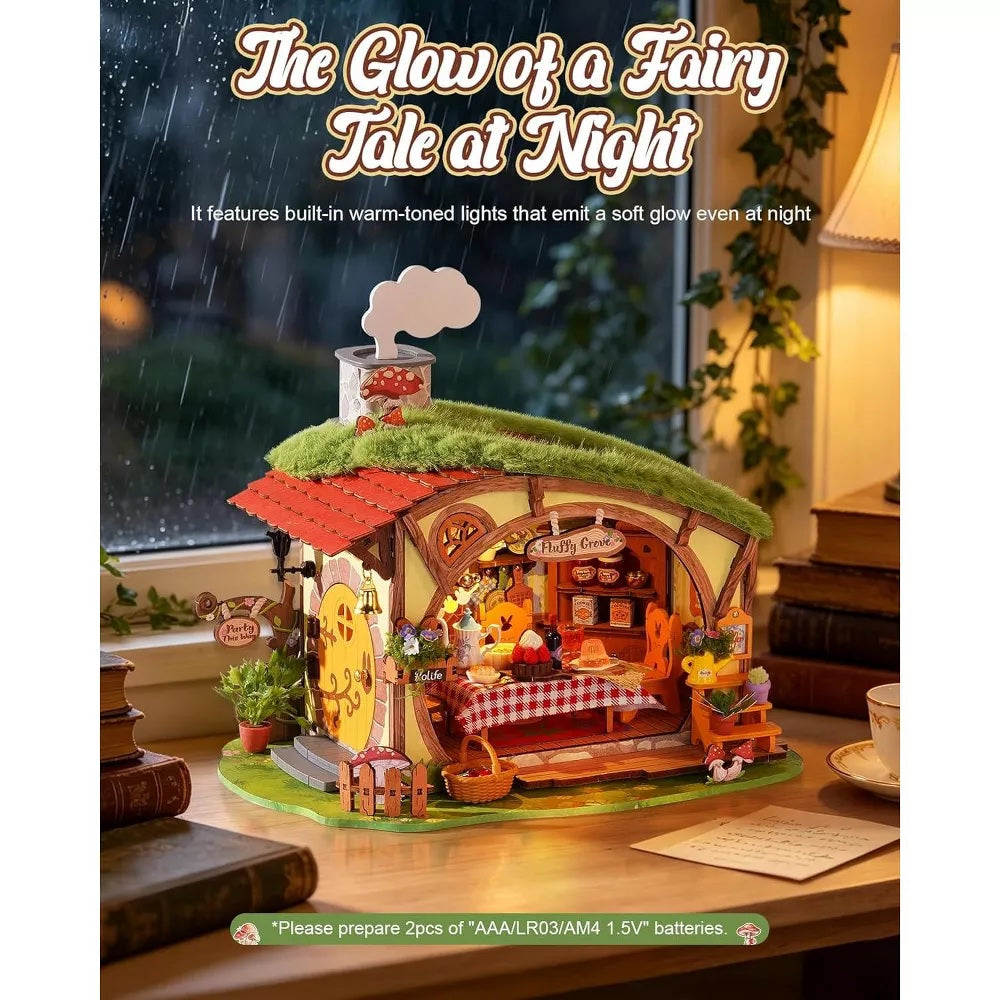 Fluffy Grove Wood Model Kit