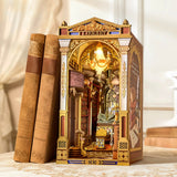 Library of Wonders Book Nook Wood Model Kit