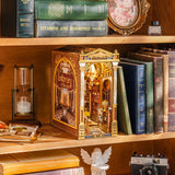 Library of Wonders Book Nook Wood Model Kit