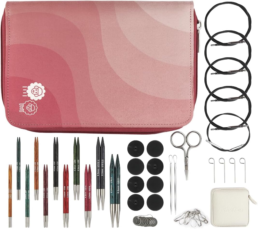 Dreamz Regal Interchngeable Knitting Needle Set
