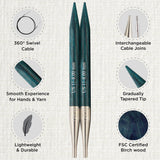 Dreamz Regal Interchngeable Knitting Needle Set