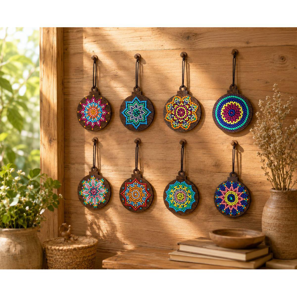 Crystal Art Mandala Ornaments Kit
