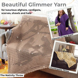 Mary Maxim Glimmer Yarn