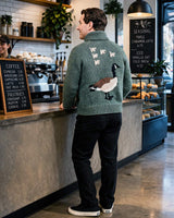 Men's Goose Zip-Up Cardigan Pattern